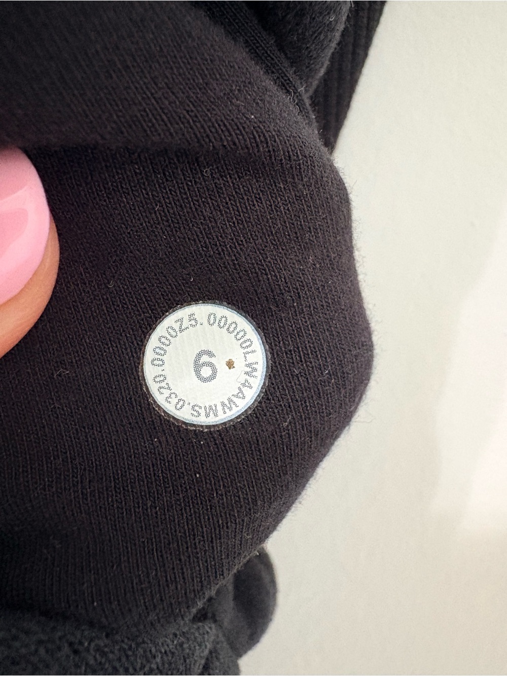 Lululemon FOX SPORTS Scuba Hoodie Light Cotton Fleece Sz 6 Black EUC - Picture 8 of 9